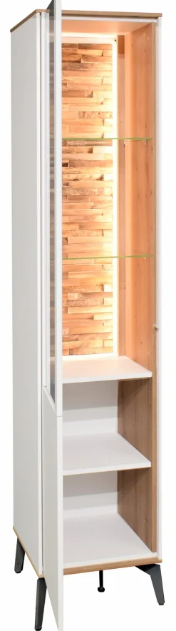 Mäusbacher Vitrinen-Vitrine Meran Weiß / Matt