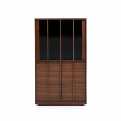 Kave Home Vitrinen|Vitrinen-Vitrine Onix Walnuss