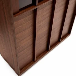 Kave Home Vitrinen|Vitrinen-Vitrine Onix Walnuss