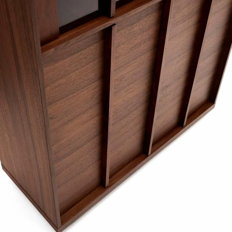 Kave Home Vitrinen|Vitrinen-Vitrine Onix Walnuss