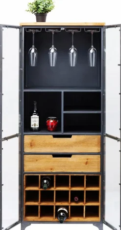 Vitrinen|Regale|KARE DESIGN Vitrine Refugio 83751 Schwarz