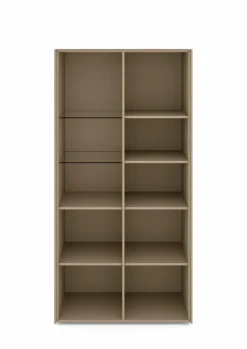 Vitrinen|Vitrinen|set one by Musterring Vitrine Reno Taupe