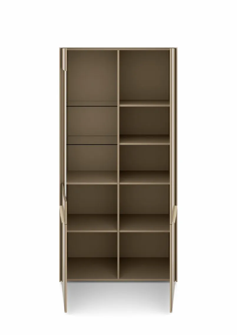 Vitrinen|Vitrinen|set one by Musterring Vitrine Reno Taupe