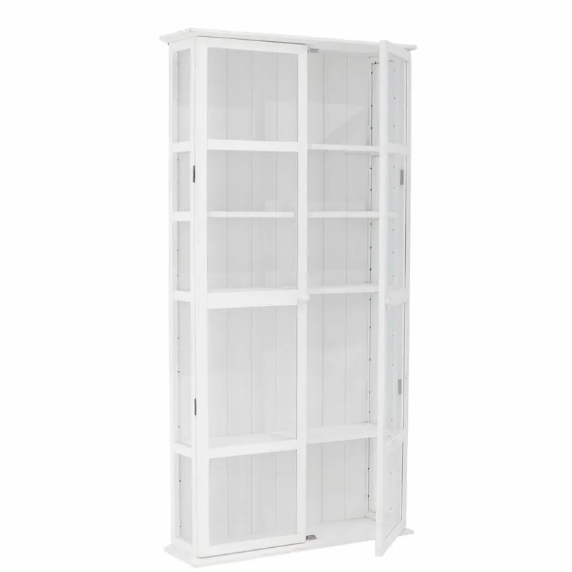 DAHEIM Vitrinen|Vitrinen-Vitrine Wila Weiß