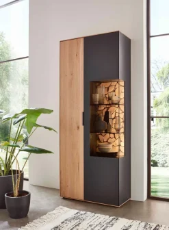 Vitrinen|Vitrinen|Wöstmann Vitrine WM 2140 Wildeiche