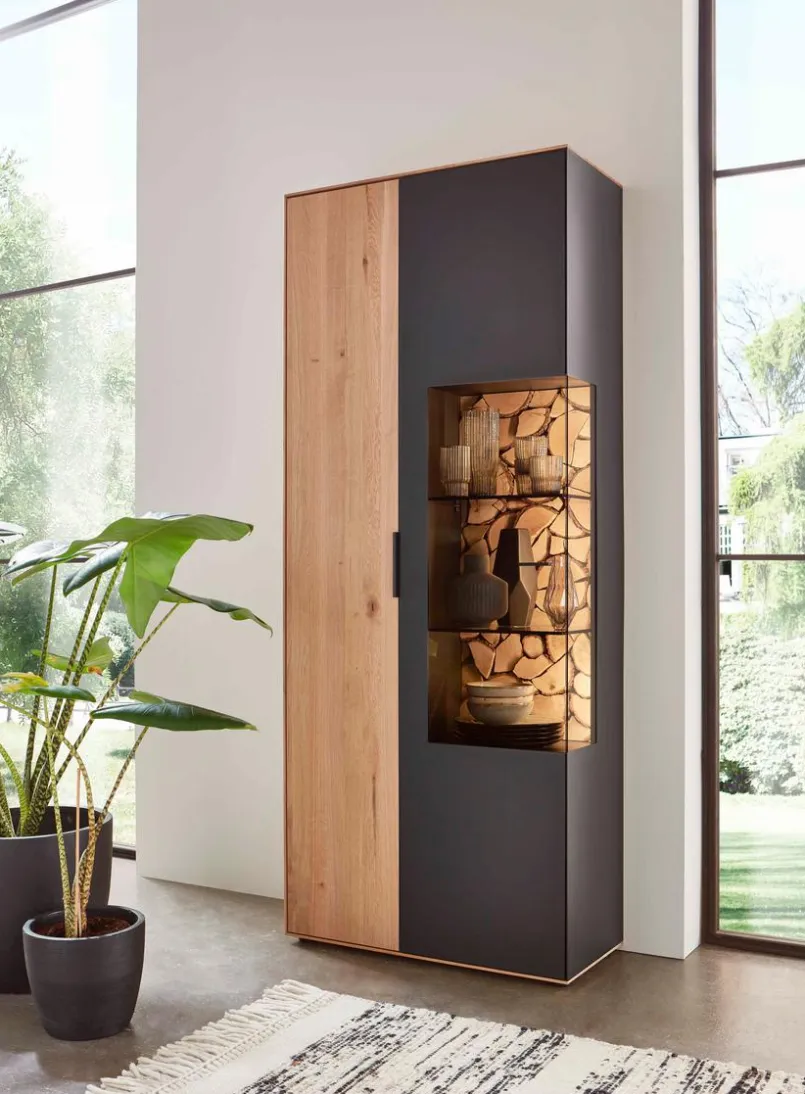 Vitrinen|Vitrinen|Wöstmann Vitrine WM 2140 Wildeiche