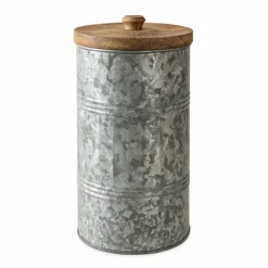 Dekodosen-Vorratsdose 28 cm Silber
