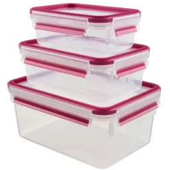 Lunchboxes|Vorratsdosen|emsa Vorratsdose Clip&Close 3tlg. Rosa