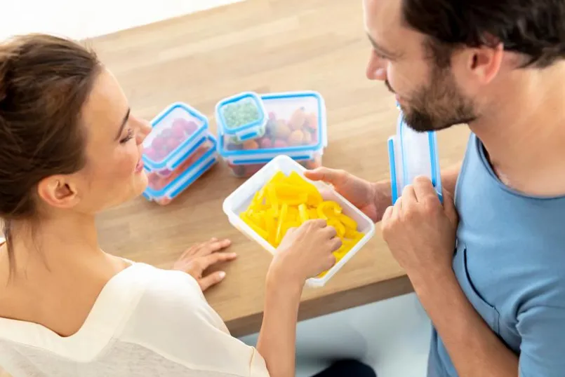 emsa Vorratsdosen|Lunchboxes-Vorratsdose Clip&Close 3tlg. Blau