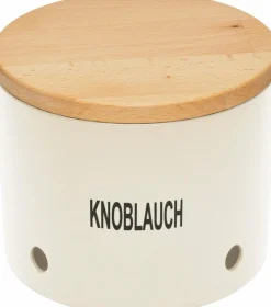 magu Vorratsdosen-Vorratsdose Knoblauch Ø 16 cm Off White