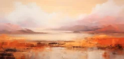 Wandbild 55 x 115 cm Abstract Landscape I<EUROART New