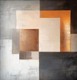 Wandbild 30 x 30 cm Abstract Squares I<EUROART New