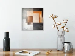 Wandbild 30 x 30 cm Abstract Squares I<EUROART New