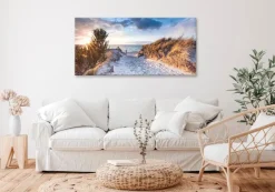 Wandbild 55 x 115 cm Beautiful Coast III<EUROART Discount