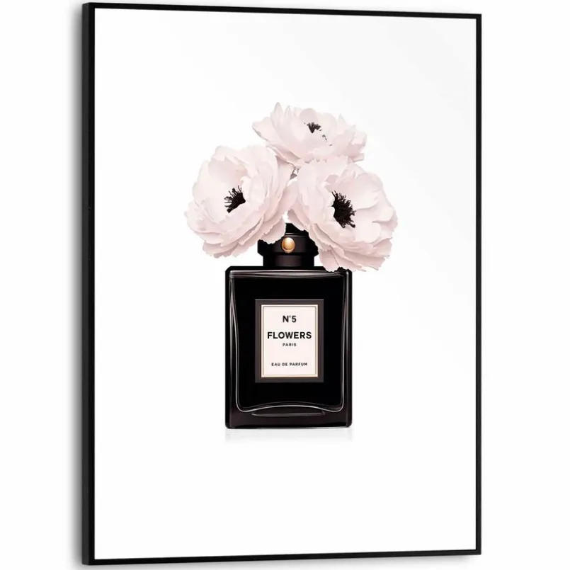 Reinders Bilder Mit Rahmen-Wandbild 30 x 40 cm Beauty Bottle Schwarz
