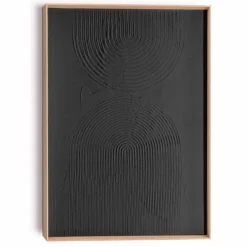 Reinders Bilder Mit Rahmen-Wandbild 50 x 70 cm Bows Schwarz