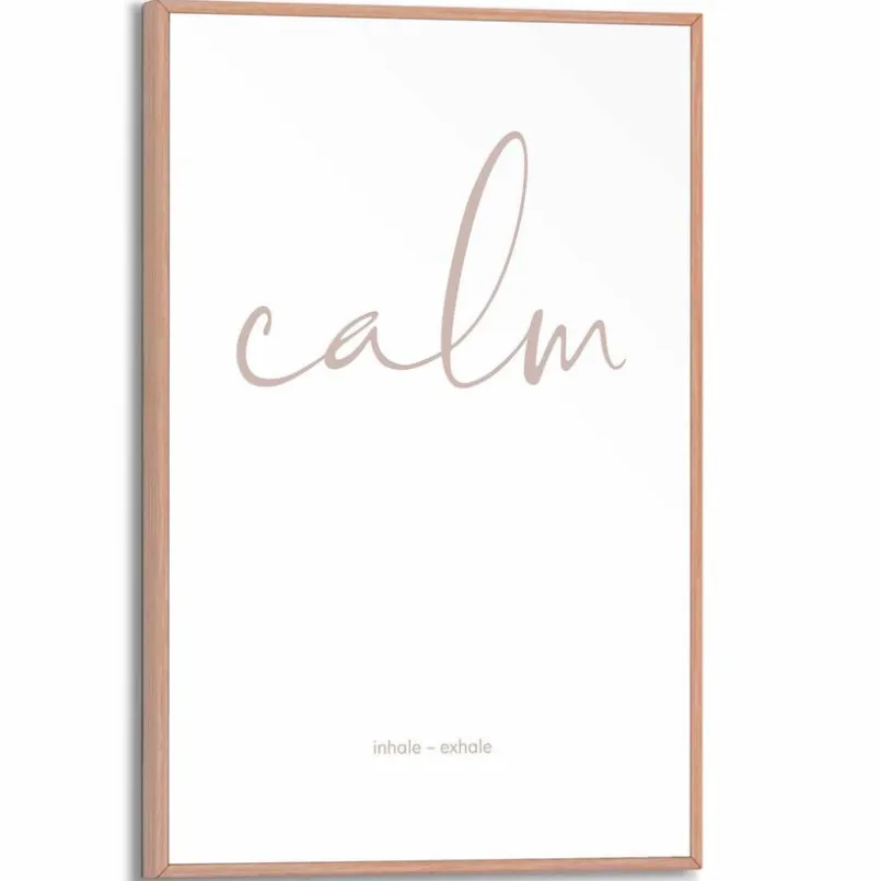Bilder Mit Rahmen|Reinders Wandbild 20 x 30 cm Calm Beige