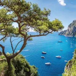 Bilder Ohne Rahmen|EUROART Wandbild 55 x 55 cm Capri III Blau