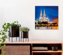 Wandbild 30 x 30 cm Cologne cathedral VIII<EUROART Outlet