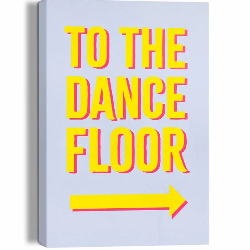 Reinders Bilder Ohne Rahmen-Wandbild 20 x 30 cm Dancefloor Lila