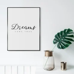 Wandbild 30 x 40 cm Dreams Come True<Reinders Clearance