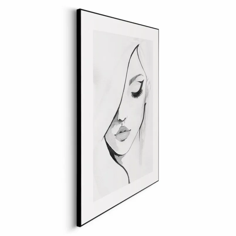 Reinders Bilder Mit Rahmen|Bilder Nach Themen-Wandbild 50 x 70 cm Female Weiß