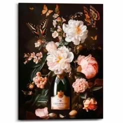 Reinders Bilder Mit Rahmen-Wandbild 50 x 70 cm Festive Flowers Bunt