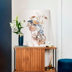 Wandbild 50 x 70 cm Floral Lady Glamour<Reinders Online