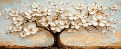 Wandbild 50 x 120 cm Floral Tree<EUROART Clearance