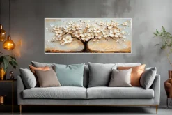 Wandbild 50 x 120 cm Floral Tree<EUROART Clearance