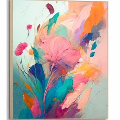 Bilder Mit Rahmen|Reinders Wandbild 50 x 40 cm Flower Gift Bunt