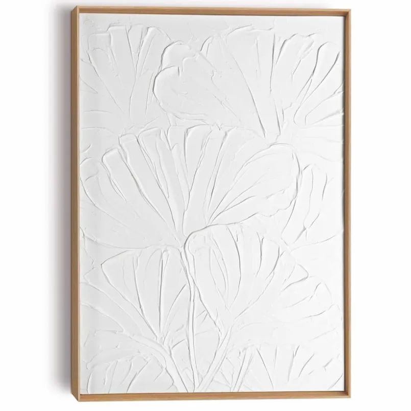 Bilder Mit Rahmen|Reinders Wandbild 50 x 70 cm Flowers Weiß