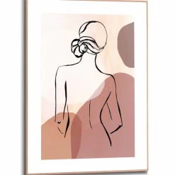 Wandbild 50 x 70 cm Frau<Reinders Online