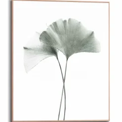 Wandbild 40 x 50 cm Ginko Blatt<Reinders Outlet