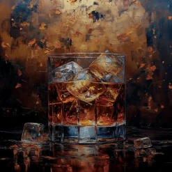 Wandbild 30 x 30 cm en Drink<EUROART