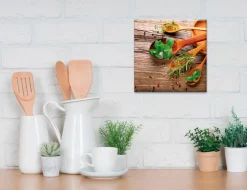 Wandbild 30 x 30 cm Herbs of Provence I<EUROART Best