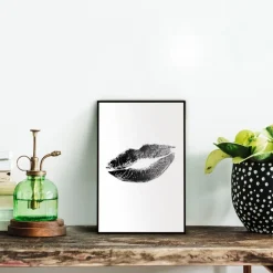 Wandbild 30 x 20 cm Hot Lips<Reinders Best