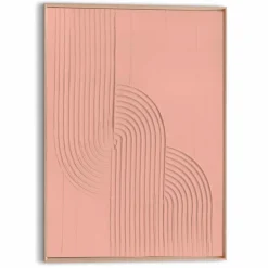 Bilder Mit Rahmen|Reinders Wandbild 50 x 70 cm Knot Rosa