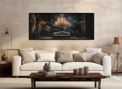 Wandbild 50 x 120 cm Lost Villa VIII<EUROART Outlet