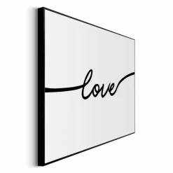 Bilder Mit Rahmen|Bilder Nach Themen|Reinders Wandbild 30 x 40 cm Love Weiß