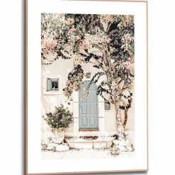 Bilder Mit Rahmen|Reinders Wandbild 50 x 70 cm Mediterranean Door Beige