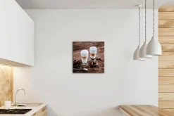 Wandbild 30 x 30 cm Milk coffee I<EUROART Best