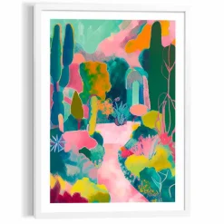 Reinders Bilder Mit Rahmen-Wandbild 50 x 70 cm Mountain Canyon Bunt