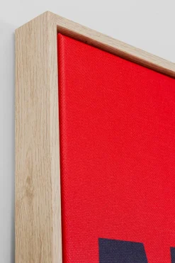 Bilder Mit Rahmen|Bilder Nach Themen|KARE DESIGN Wandbild 83 x 84 cm Need Money 56789 Rot