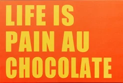 Bilder Mit Rahmen|Bilder Nach Themen|KARE DESIGN Wandbild 60 x 40 cm Pain Au Chocolate 56788 Orange