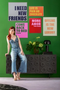 Bilder Mit Rahmen|Bilder Nach Themen|KARE DESIGN Wandbild 60 x 40 cm Pain Au Chocolate 56788 Orange