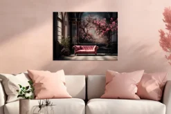 Wandbild 60 x 80 cm Pink Roses IV<EUROART New