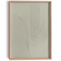 Bilder Mit Rahmen|Reinders Wandbild 30 x 40 cm Sharp Grün