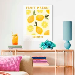 Wandbild 40 x 50 cm Sorrento Lemons<Reinders Hot