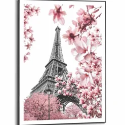 Bilder Mit Rahmen|Reinders Wandbild 50 x 70 cm Spring in Paris Rosa